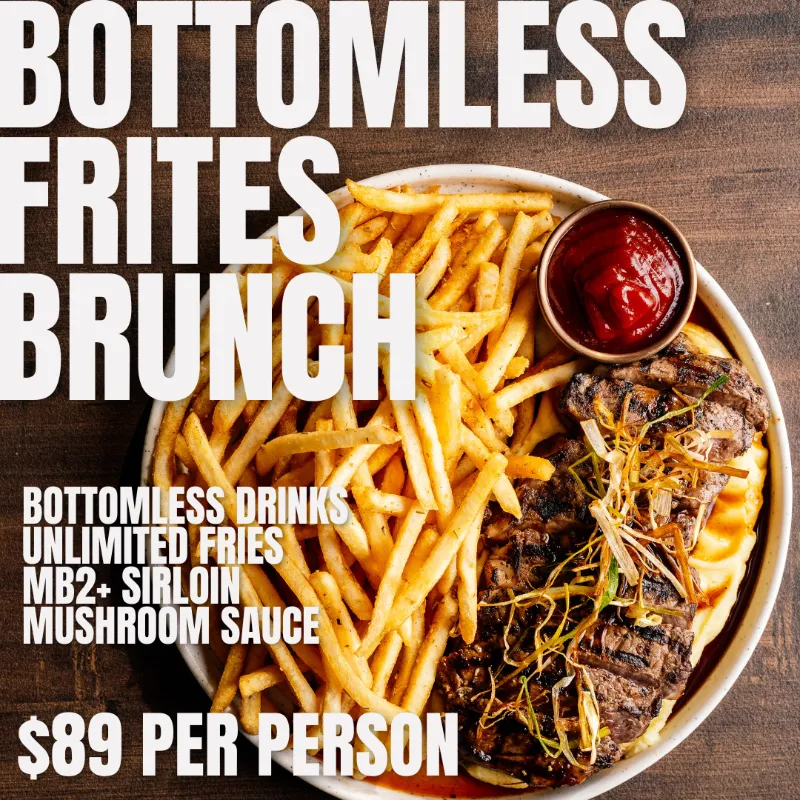 Bottomless Frites Brunch