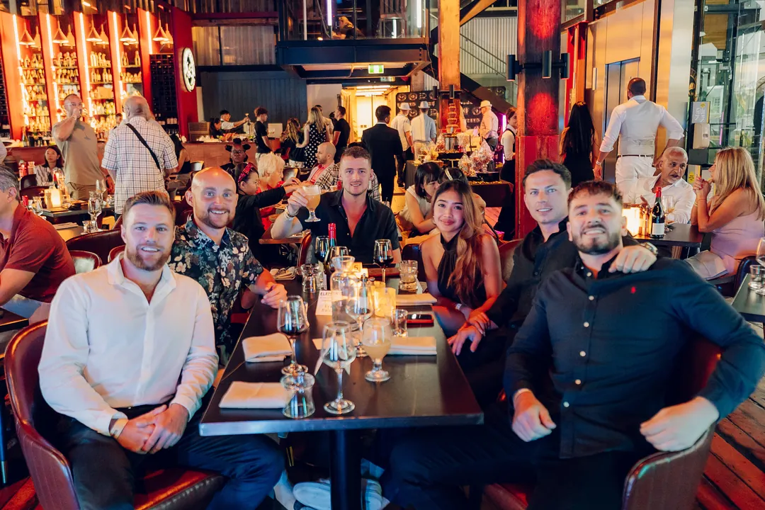 Guests celebrating New Year’s Eve at Elements
