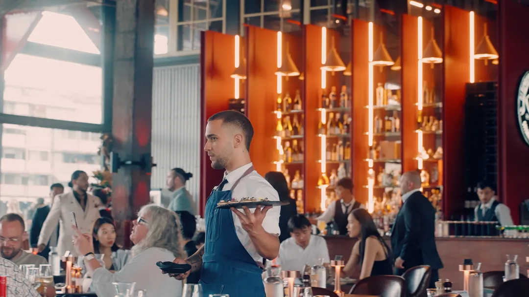 New Year’s Eve table service at Elements