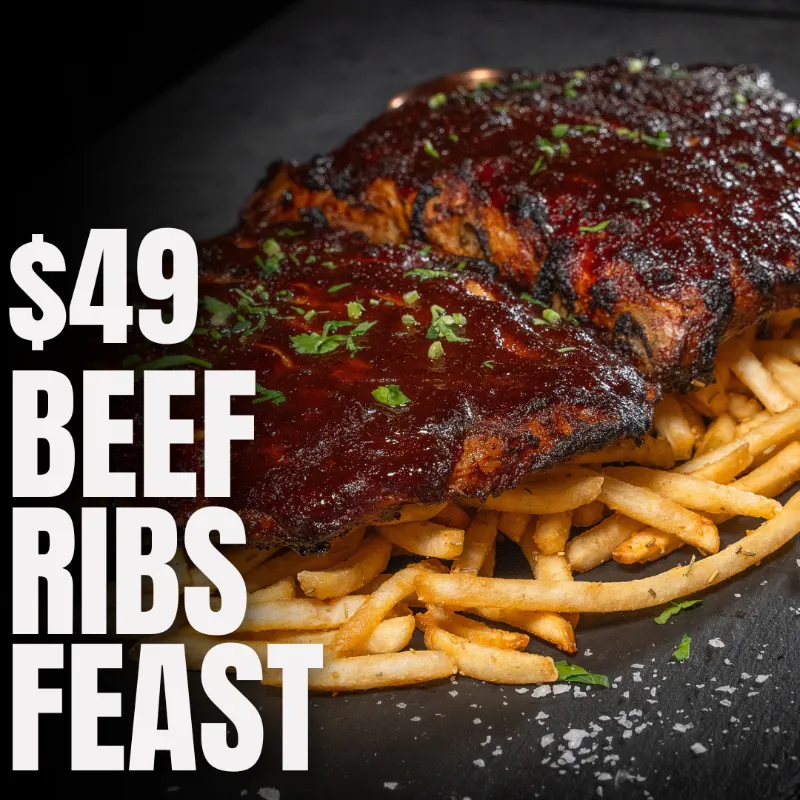 Beef Ribs Feast - $49 (Serves 2)