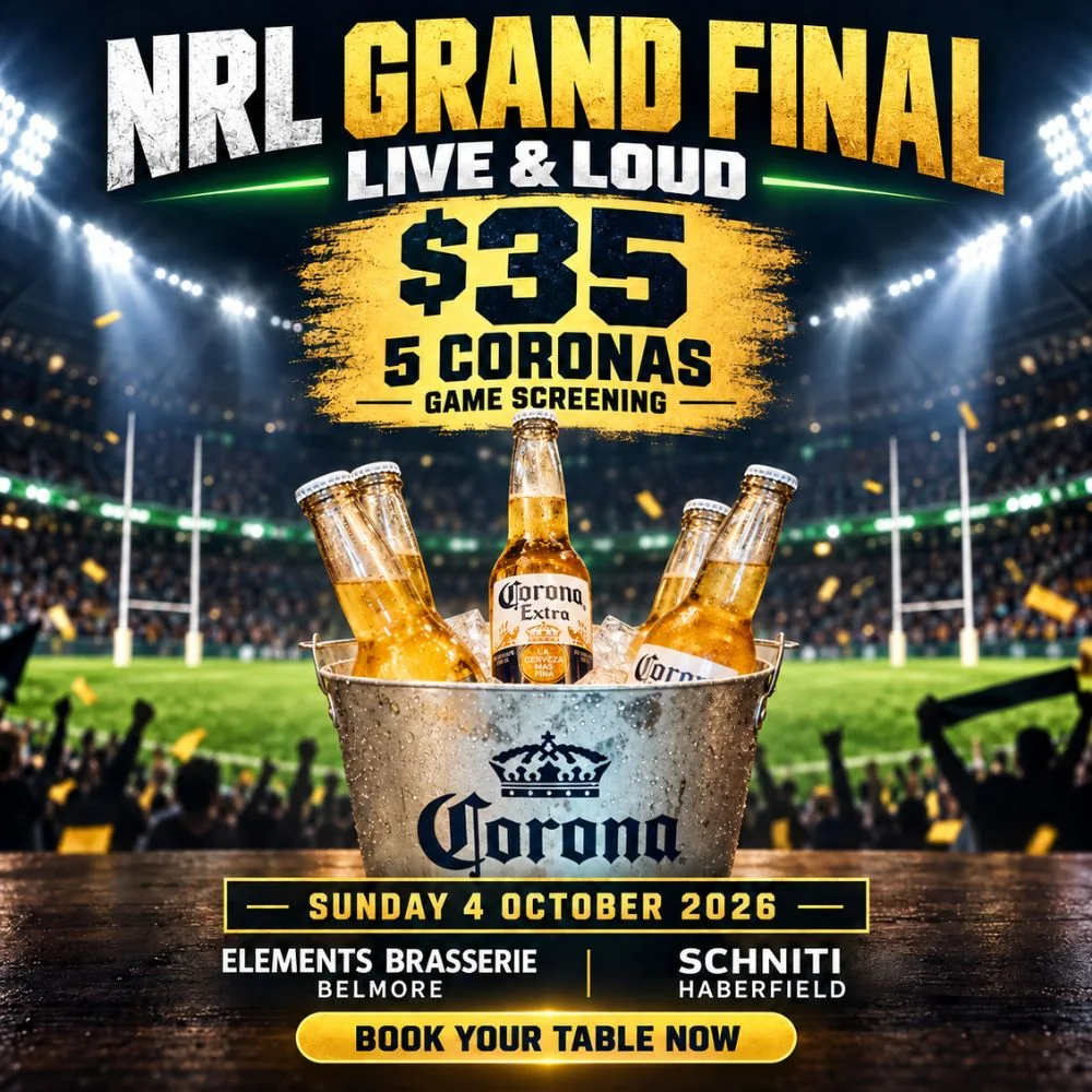 NRL Grand Final live at Elements Brasserie Belmore